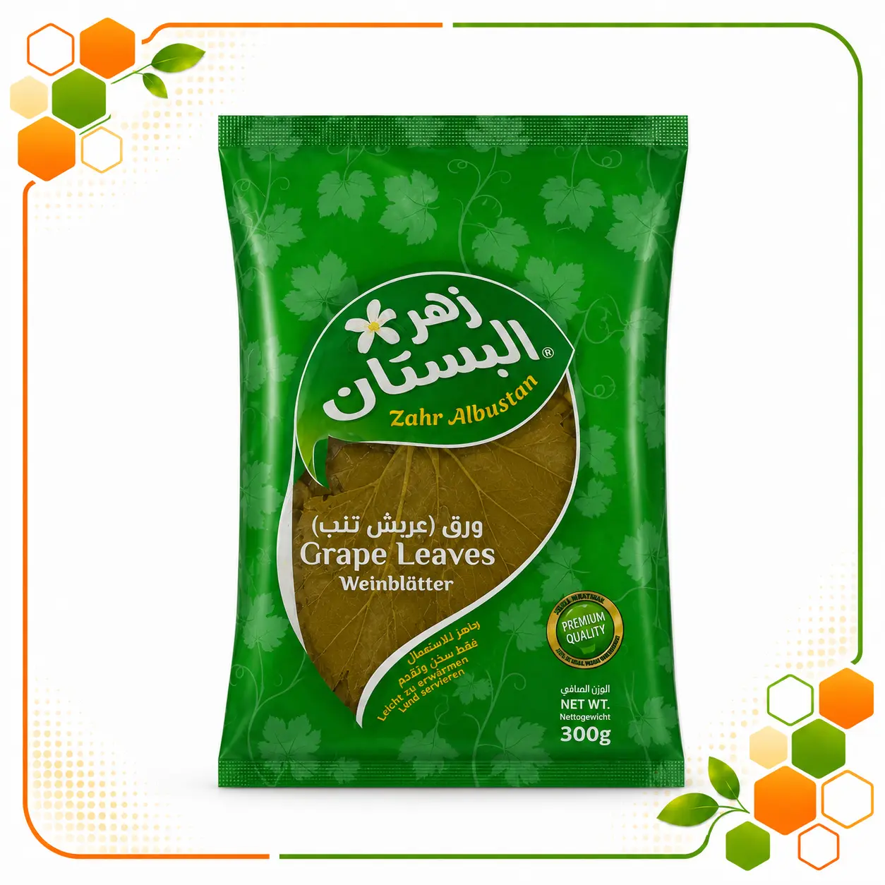 ورق عنب زهر البستان 300 غ